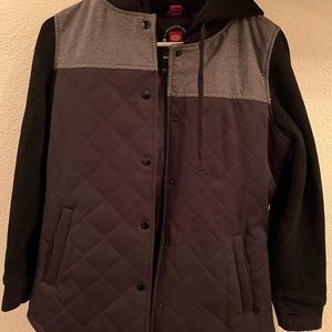 686 button up snowboard jacket